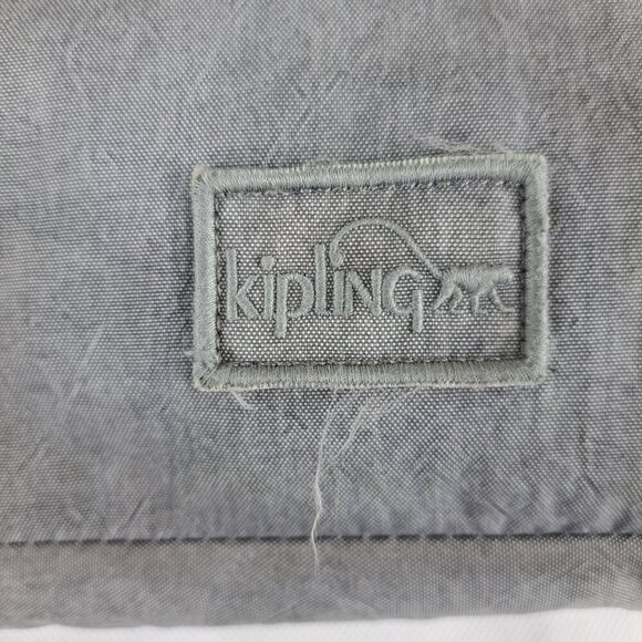 Kipling washing gray buckle crossbody Bag - Lightweight Nylon - Pre-Owned - Picture 14 of 16